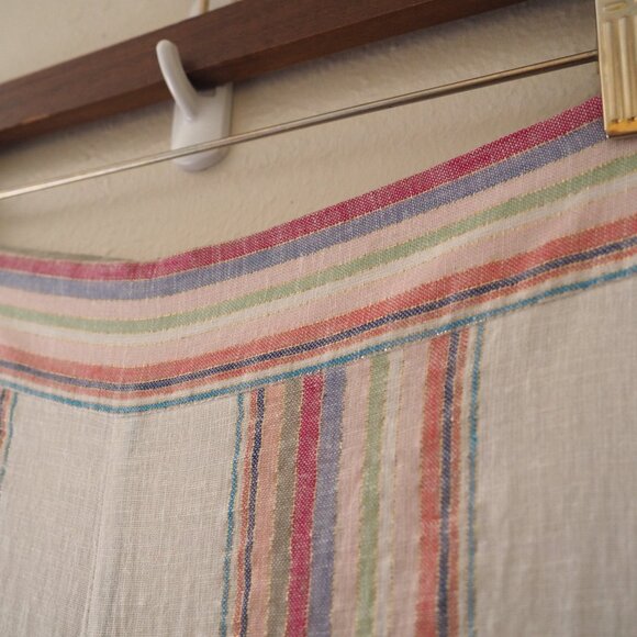 Amanda Uprichard MATCHING 2 Piece Ravine Positano Stripe Wrap Top & Pant sz L - Picture 7 of 13